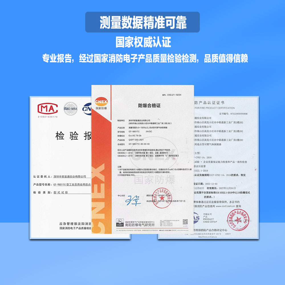 GT-9801TB/SST-9801B丁醛氣體報(bào)警器(圖3)